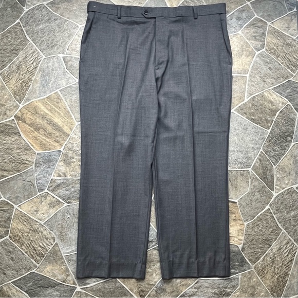 Stafford Travel Classic Fit Pants - Picture 2 of 10